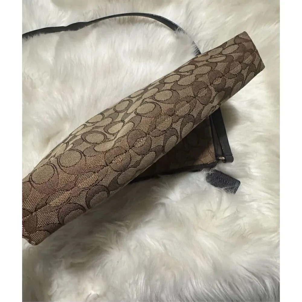 Coach signature crossbody